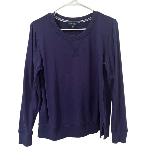 Nautica Other - Nautica Men's Long Sleeve Crew Neck Sweater Medium 10/12/Navy